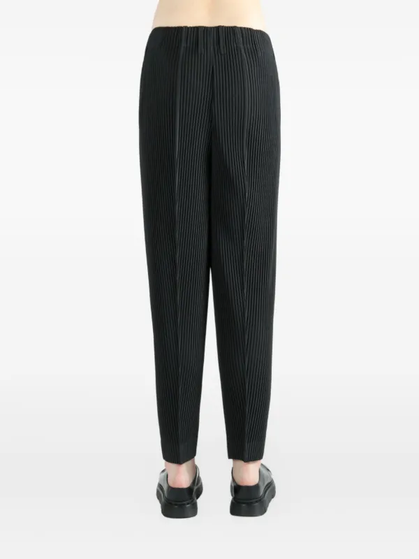 Homme Plissé Issey Miyake Pleated Trousers | Cinza | FARFETCH BR