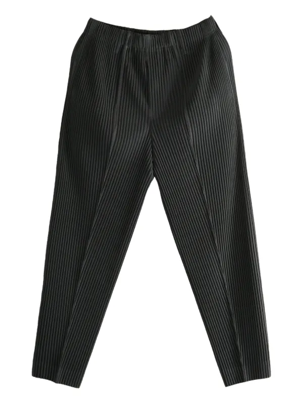 Homme Plissé Issey Miyake Pleated Trousers | Cinza | FARFETCH BR