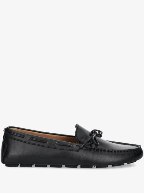 BOSS bow-detail loafers