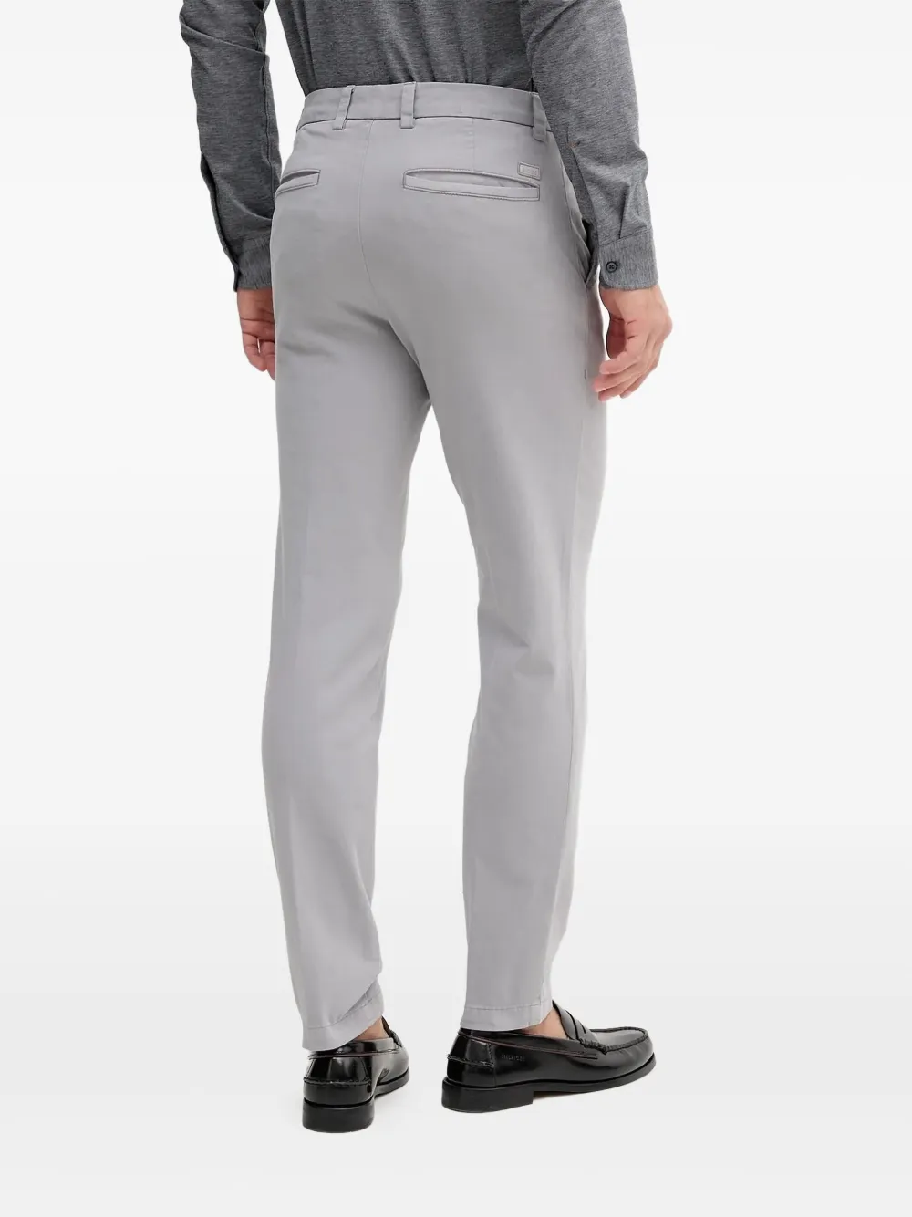 BOSS logo-plaque trousers | Tailored Pants | Image 2