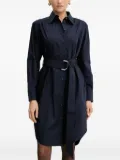 BOSS belted shirt dress - Blue