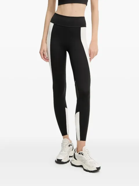 BOSS colour-block panelled leggings
