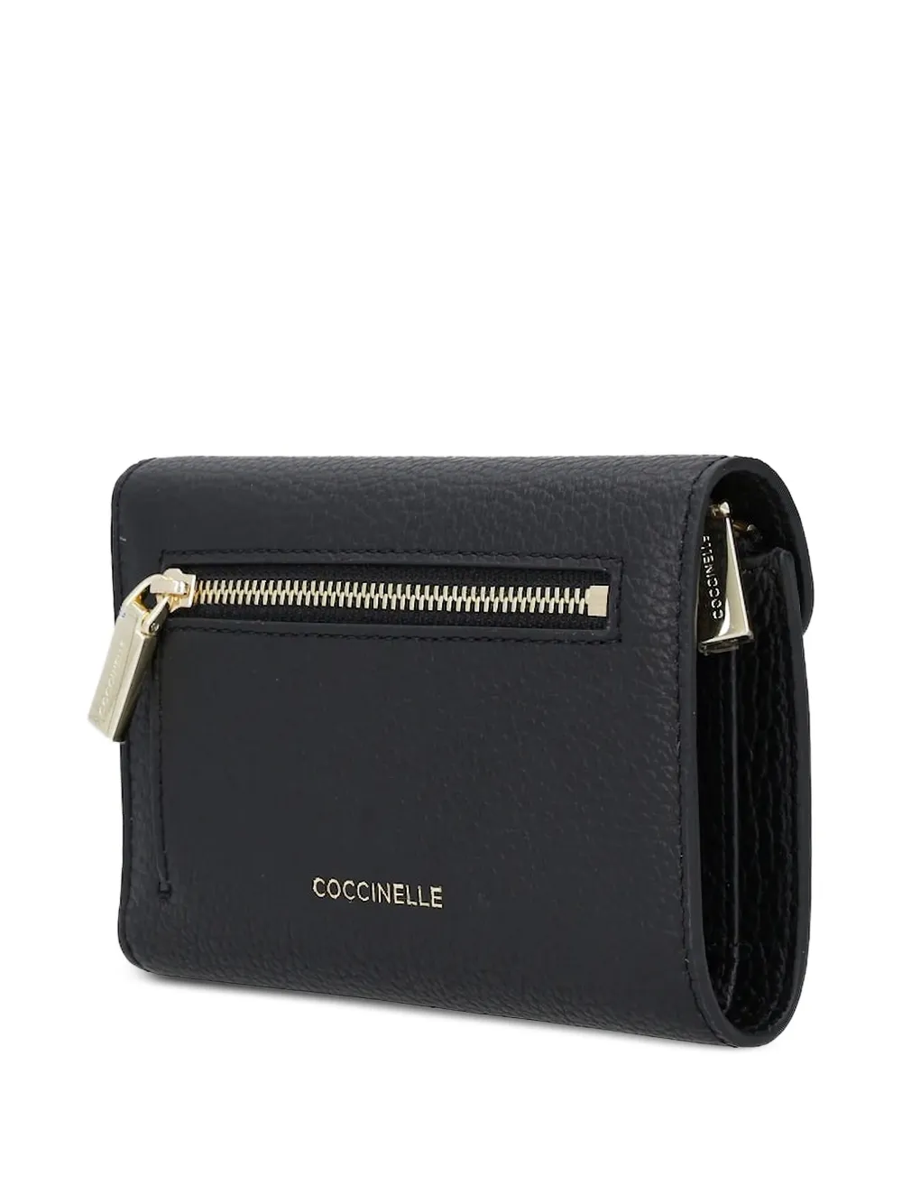 Coccinelle Portemonnee met ritssluiting - Zwart