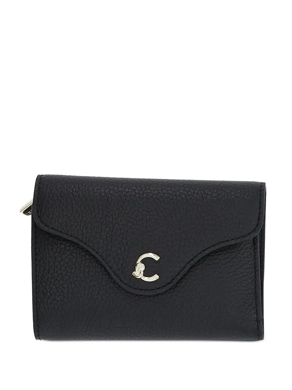 Coccinelle zip-fastening flap wallet | Black | Image 1