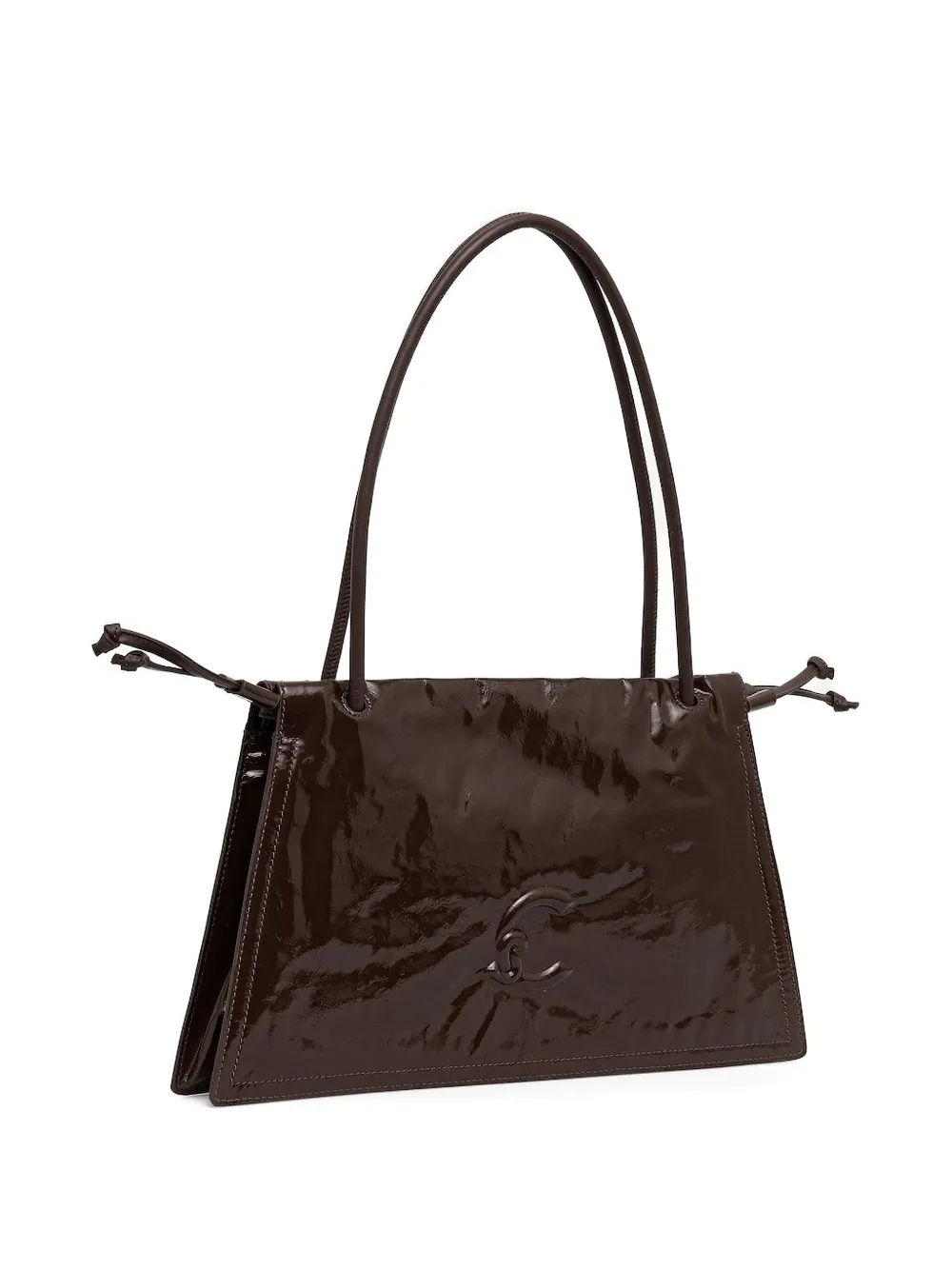 Coccinelle medium Dulse tote bag Bruin