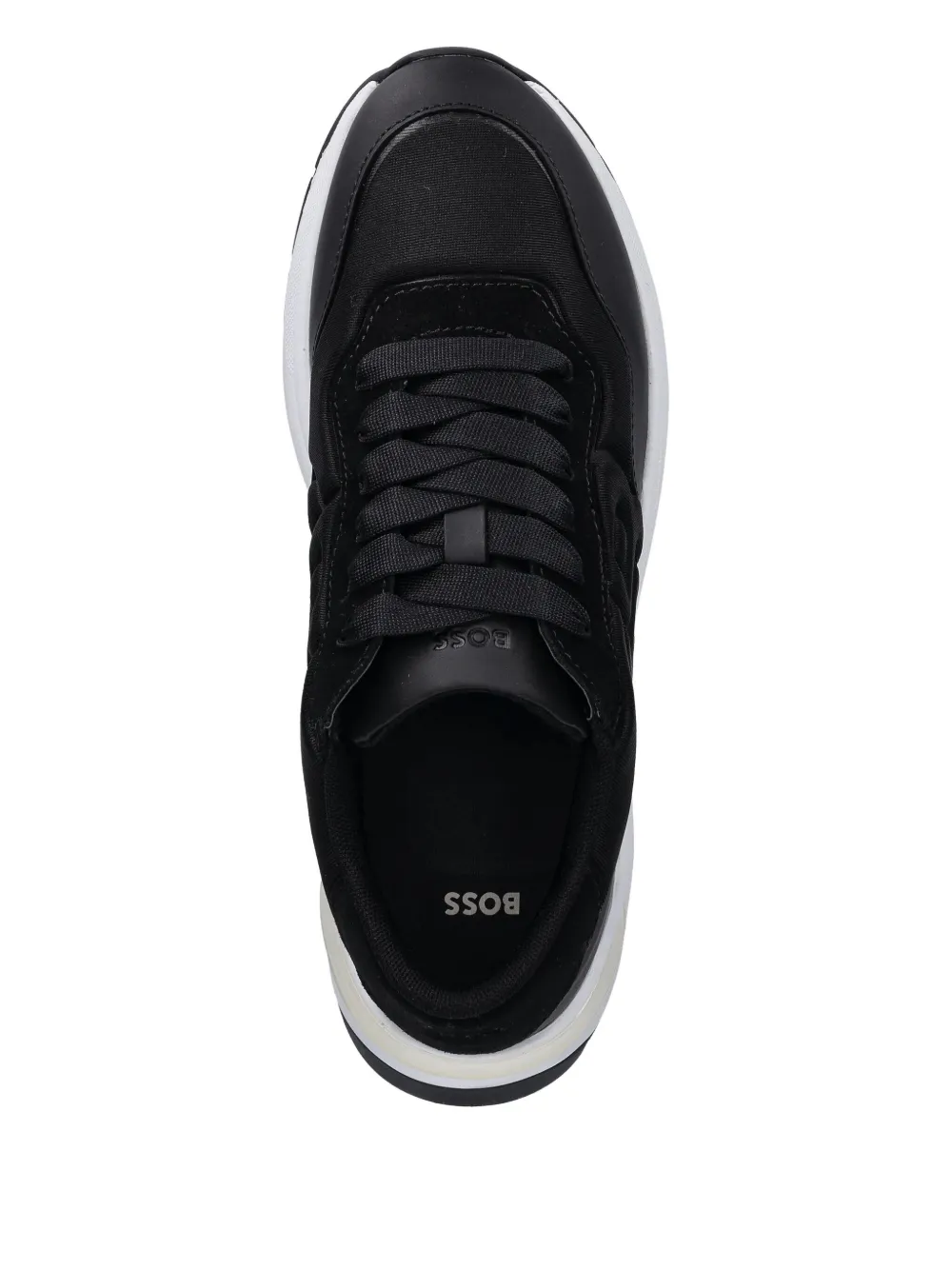 BOSS em ed-logo sneakers Black