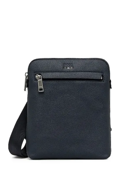 BOSS leather shoulder bag