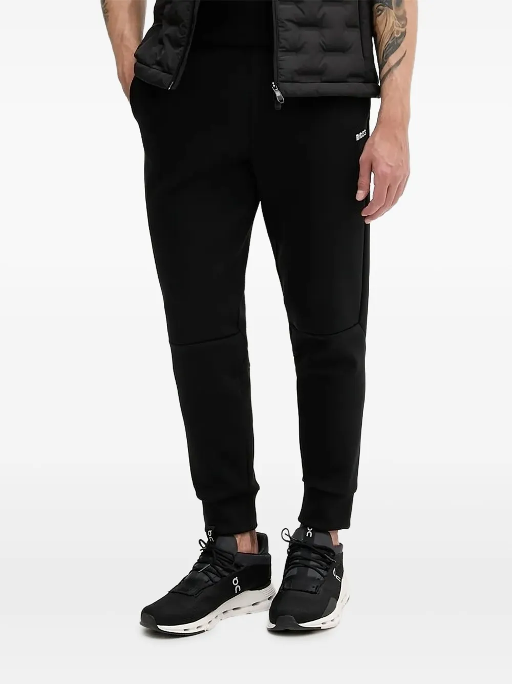 BOSS logo-motif sweatpants | Black | Image 1