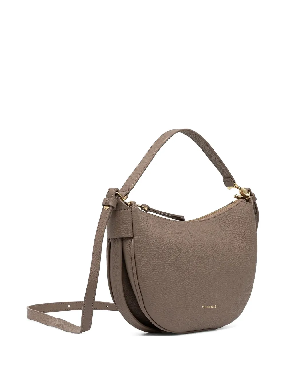Coccinelle C-Easy curved zip-top tote bag | Image 2