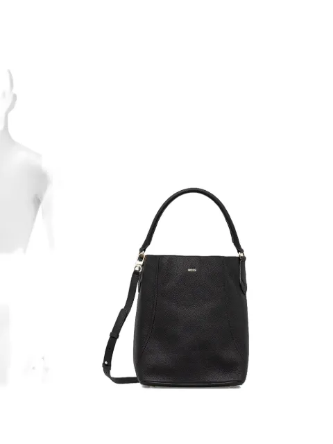 BOSS medium leather bucket bag