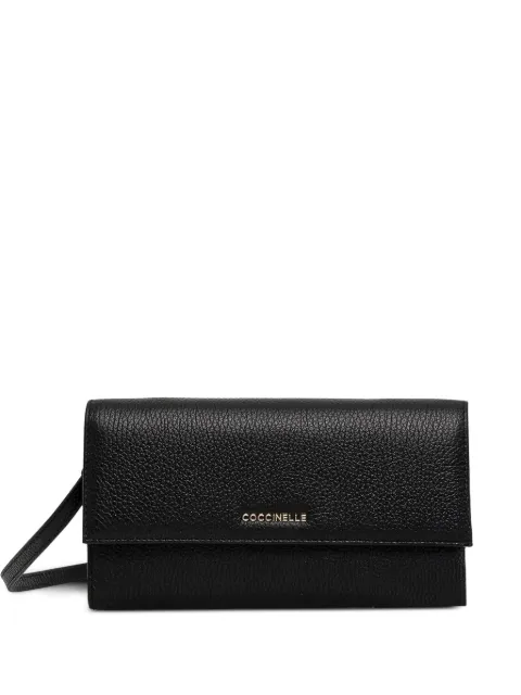 Coccinelle detachable-strap leather wallet