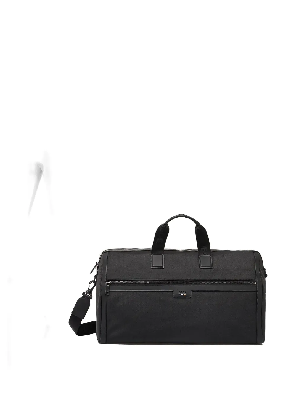 BOSS de ed-logo zipped holdall Zwart