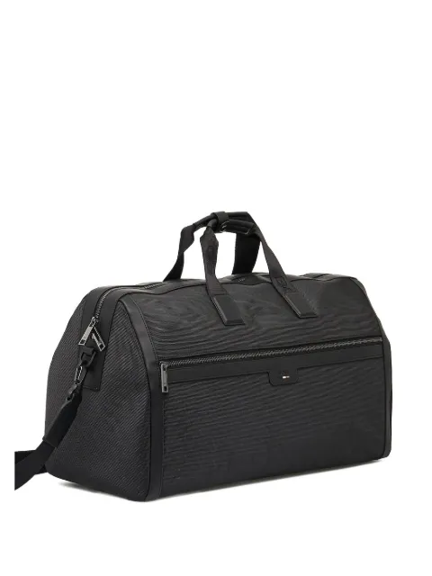 BOSS debossed-logo zipped holdall