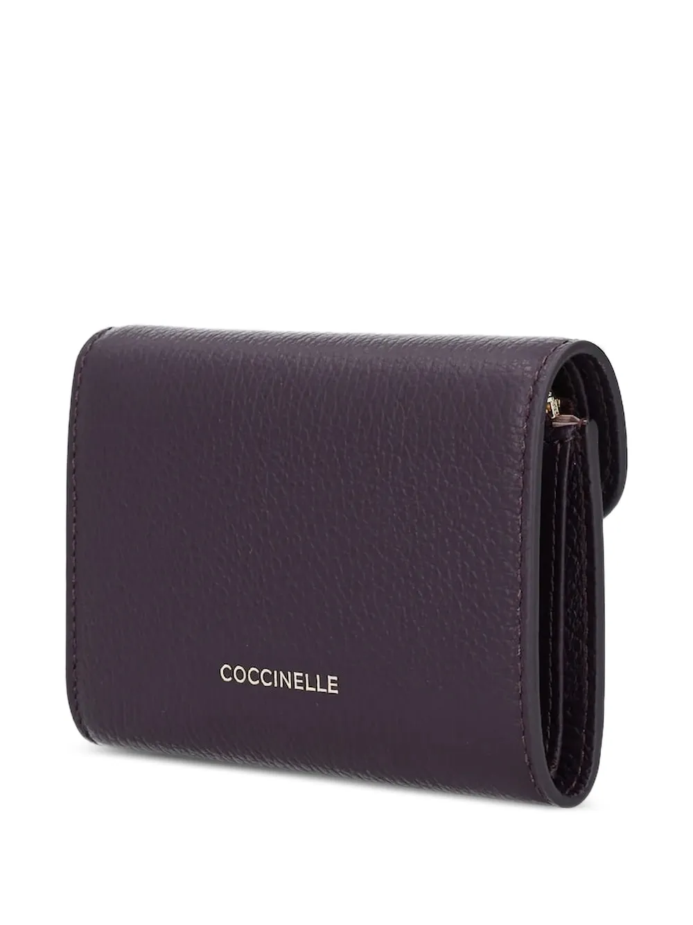 Coccinelle C-Me leren portemonnee - V87 PRUNE