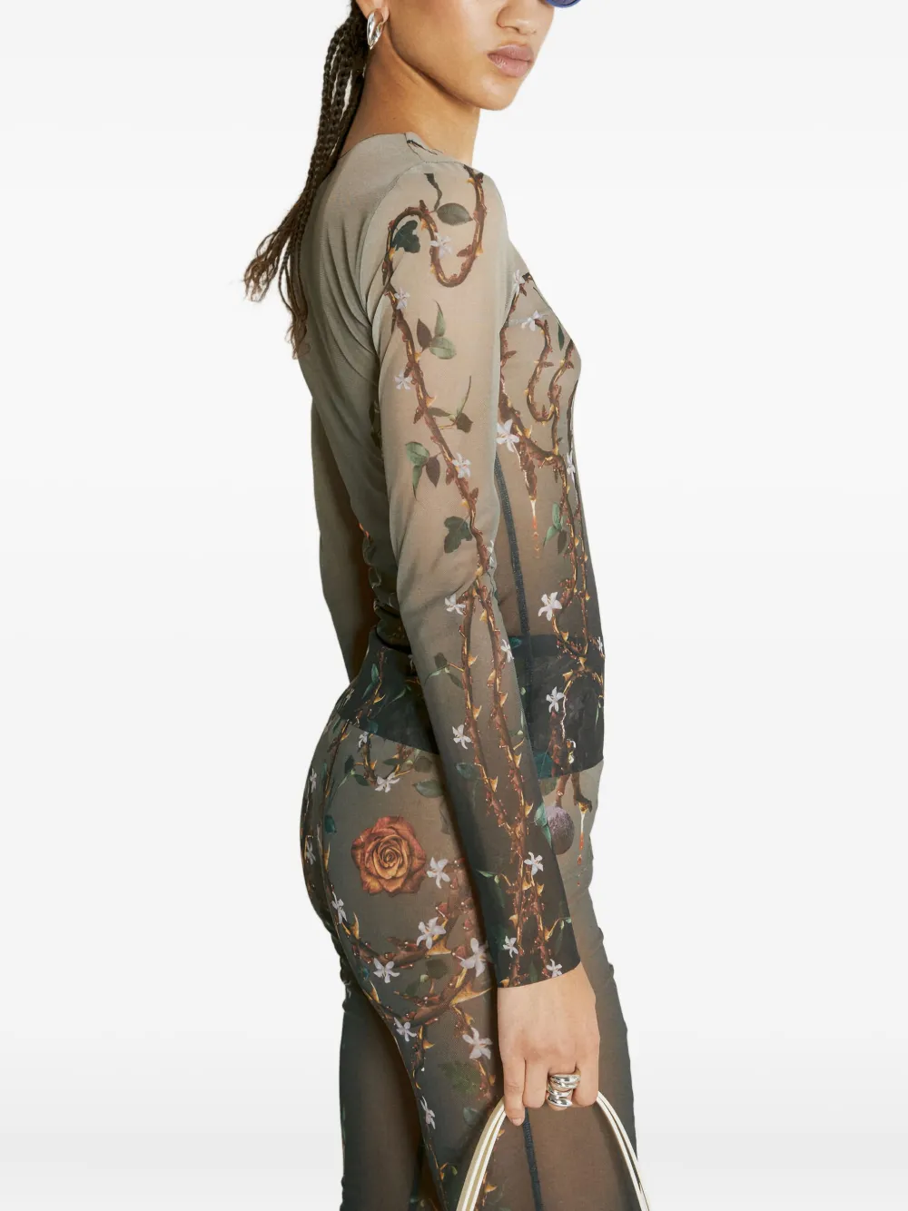Di Petsa fig-print crew-neck T-shirt | T-Shirts & Jersey Shirts | Image 2