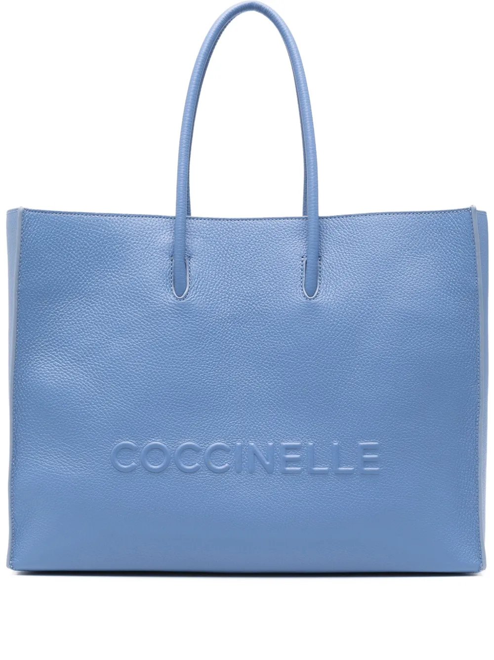 medium Myrtha embossed-logo tote bag