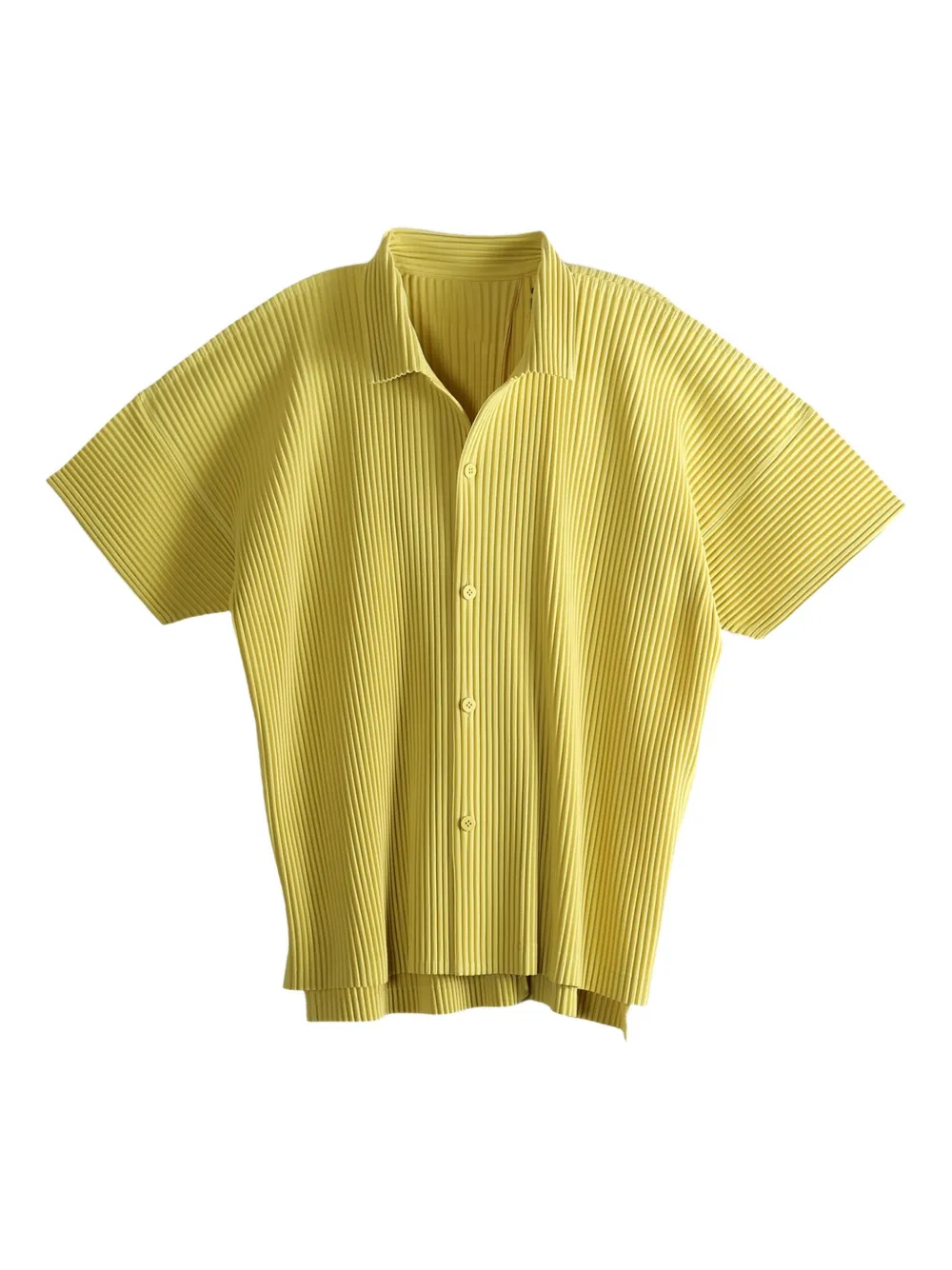 Homme Plissé Issey Miyake pleated short-sleeve shirt