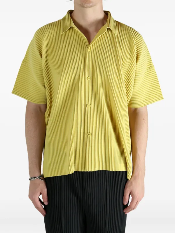 HOMME PLISSE ISSEY MIYAKE タンクトップ　イエロー HOMME PLISSÉ ISSEY MIYAKE イエロー タンクトップ