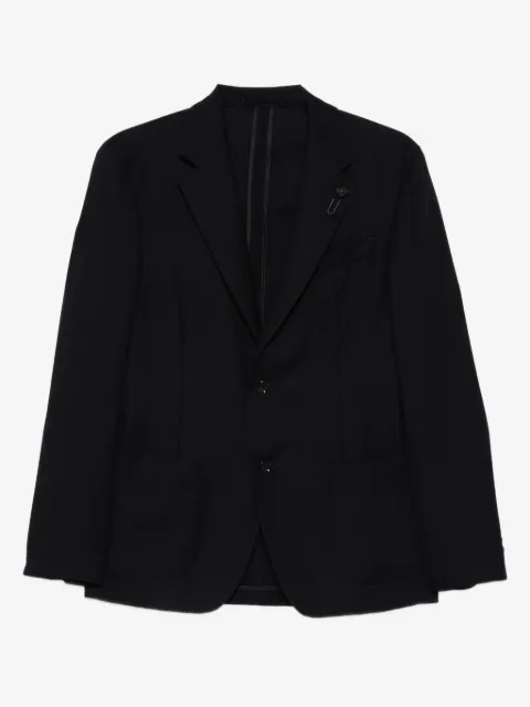 Lardini blazer boutonné à poche plaquées