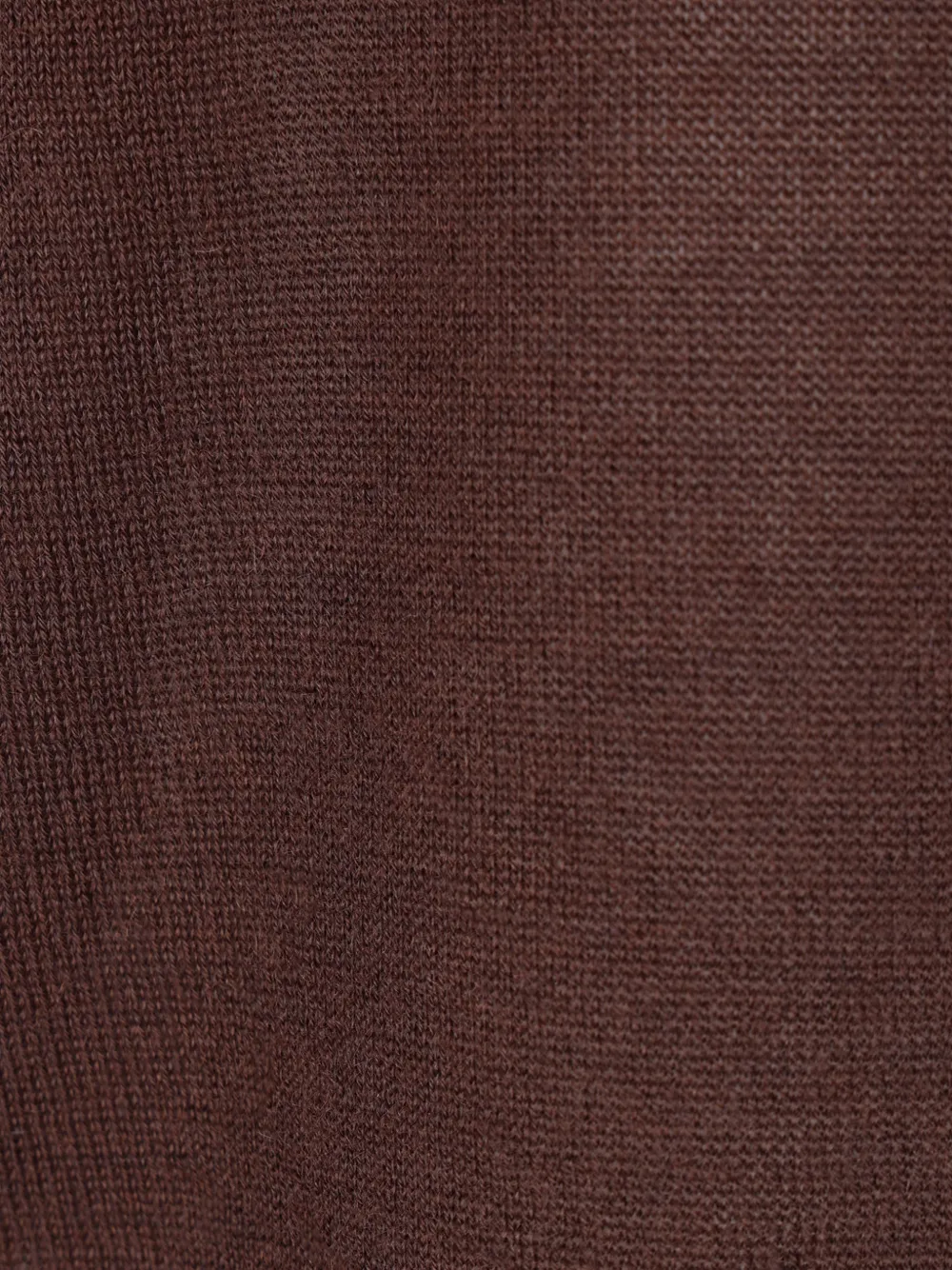 Co Turtleneck Top In Brown