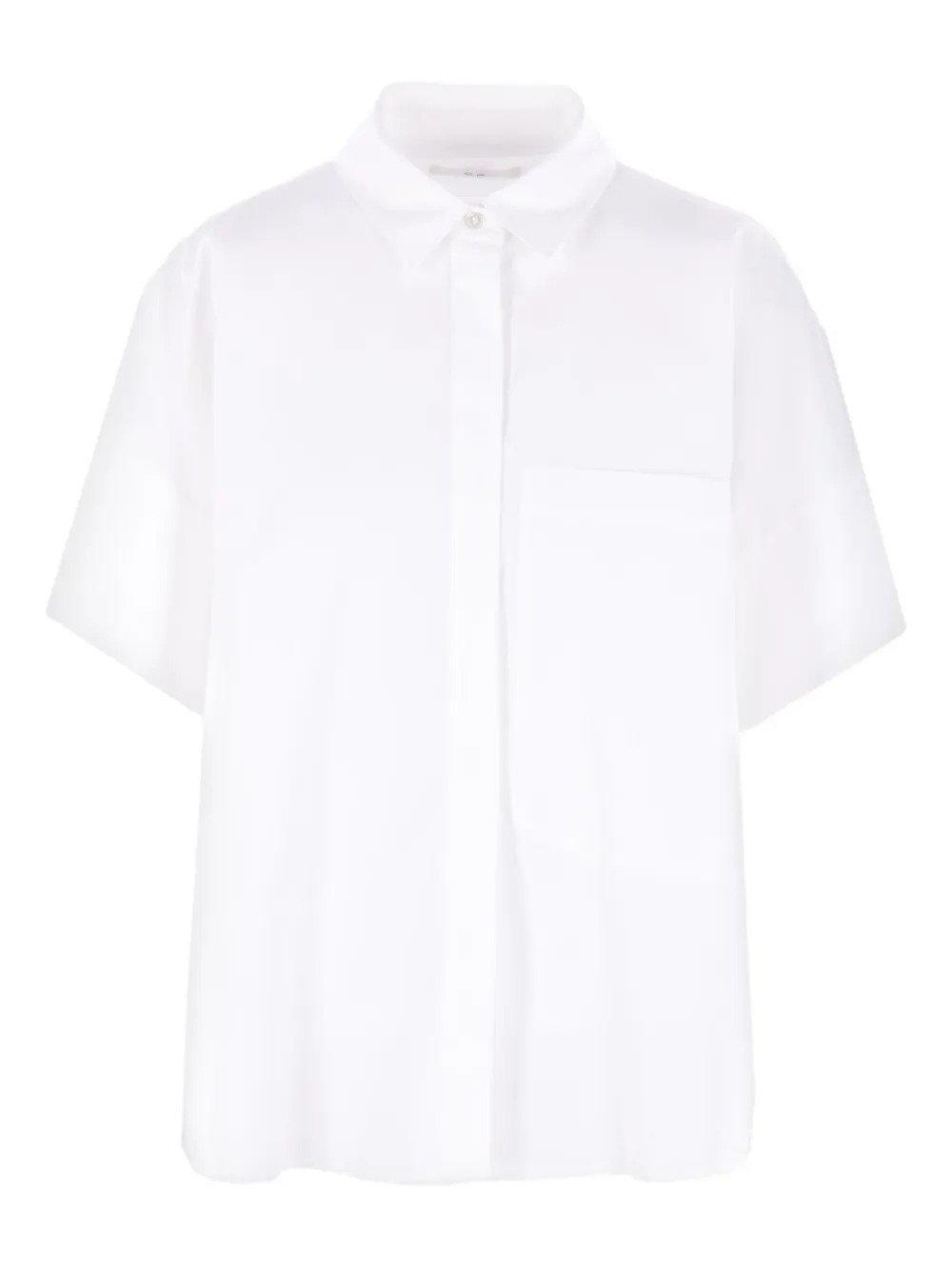 short-sleeve cotton shirt