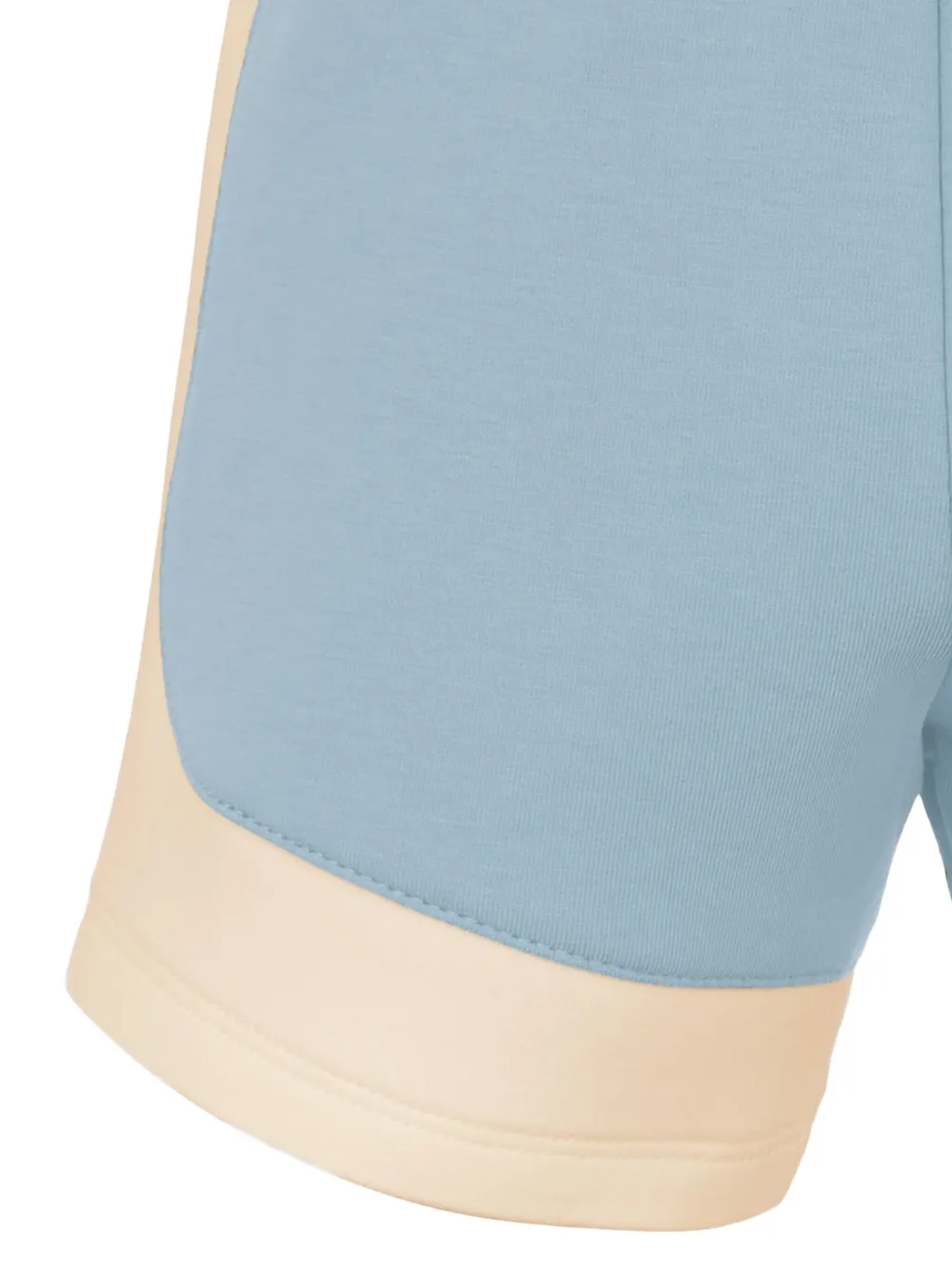Emporio Armani Kids Shorts met geborduurd logo Blauw