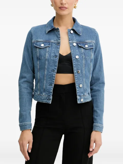 GUESS USA lace-up denim jacket