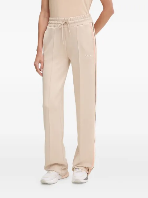 GUESS USA side-stripe drawstring track trousers