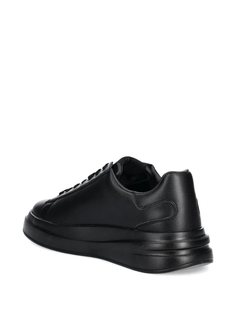 GUESS USA Elba embossed-logo platform sneakers Black