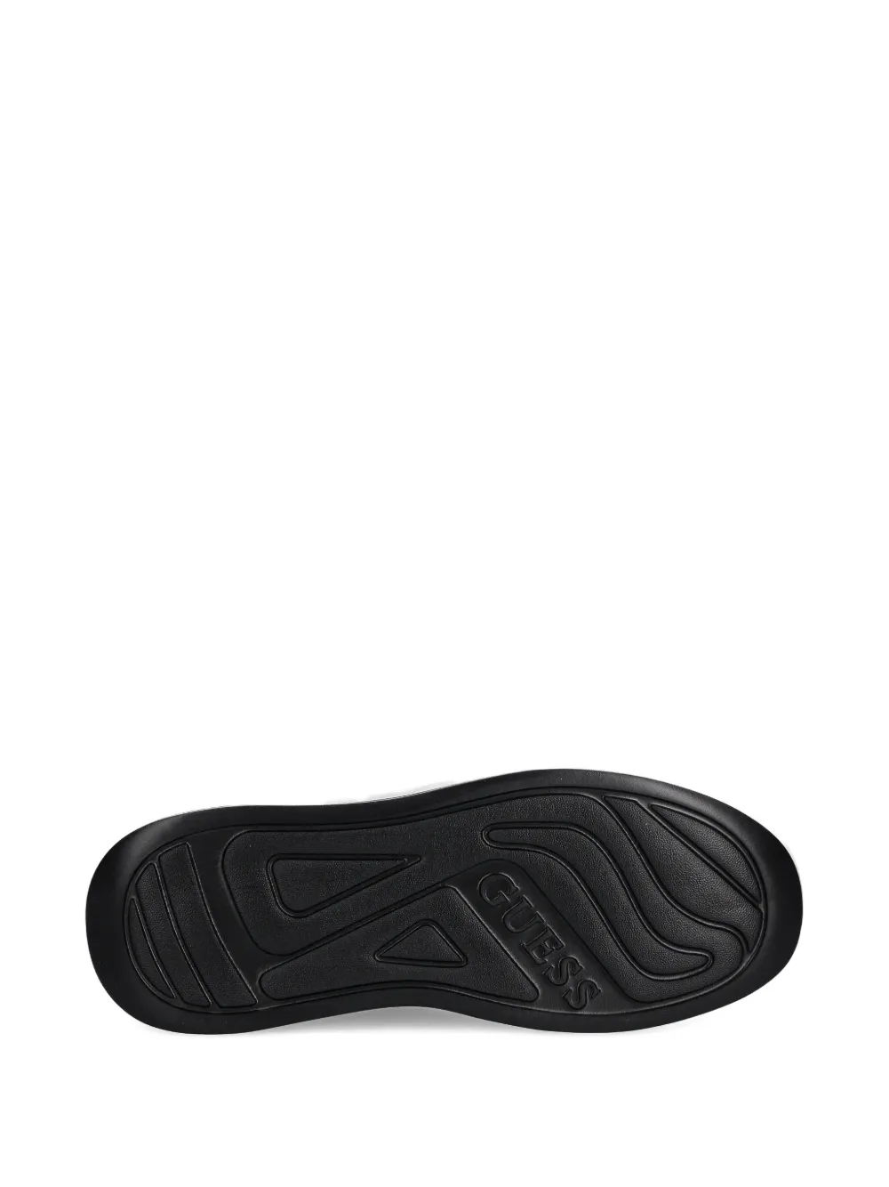 GUESS USA Elba embossed-logo platform sneakers Black