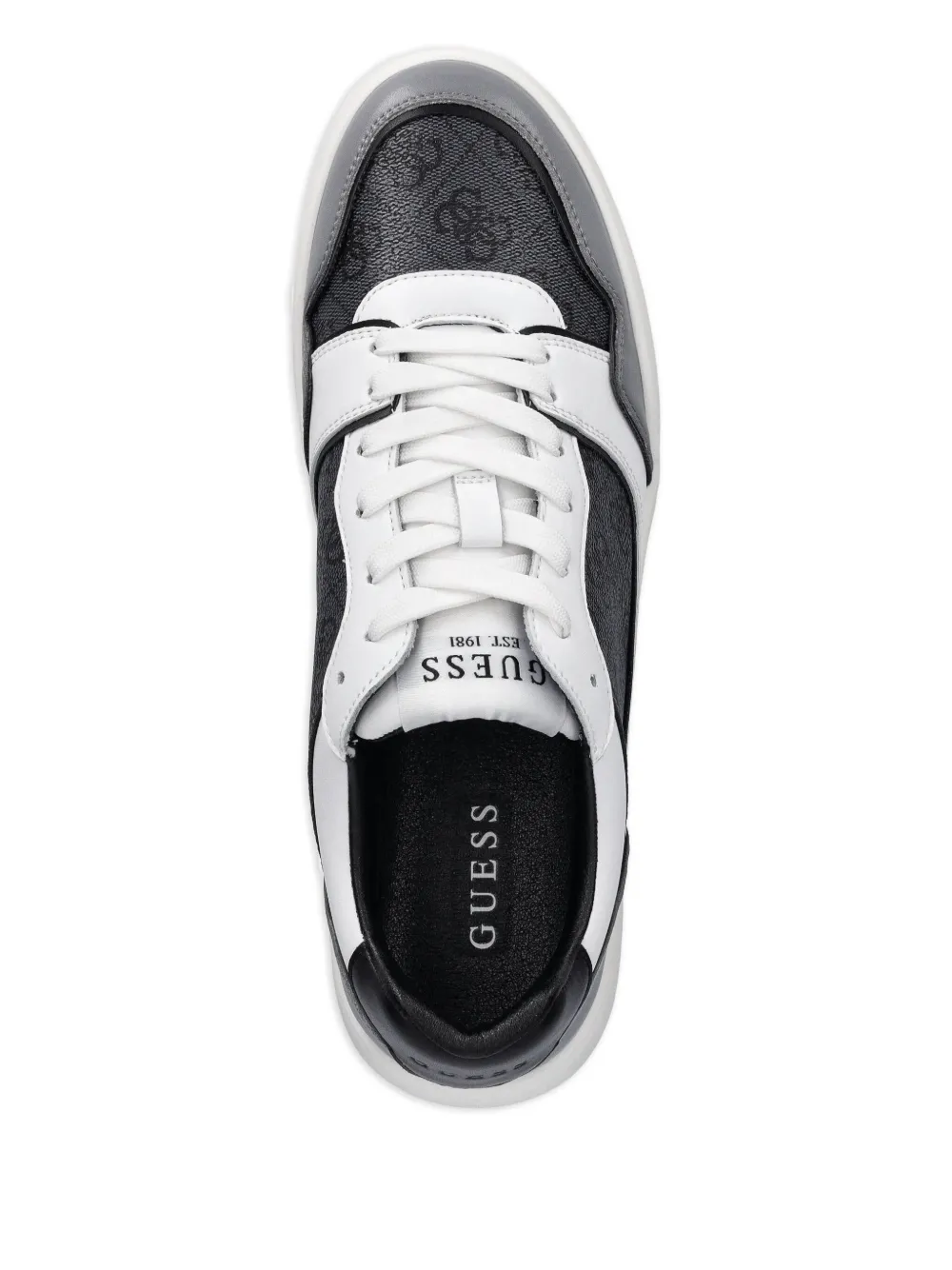 GUESS USA Winno logo-print sneakers Black