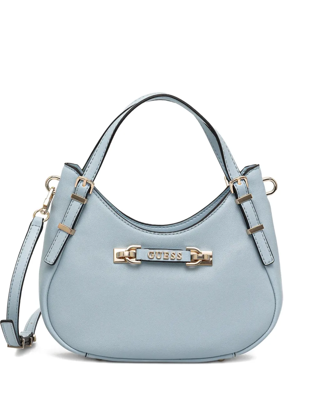 GUESS USA Crossbodytas met logoplakkaat Blauw