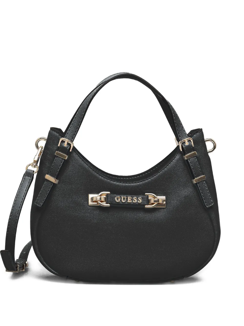 GUESS USA Lefia shopper met gespdetail Zwart