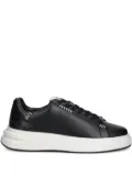 GUESS USA stitched-detail platform sneakers - Black
