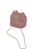 GUESS USA Sofia rhinestone-embellished mini bucket bag - Pink
