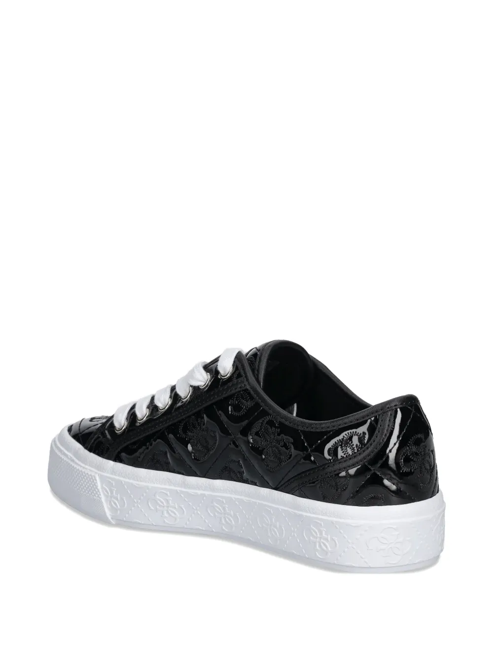 GUESS USA logo-quilted sneakers Black