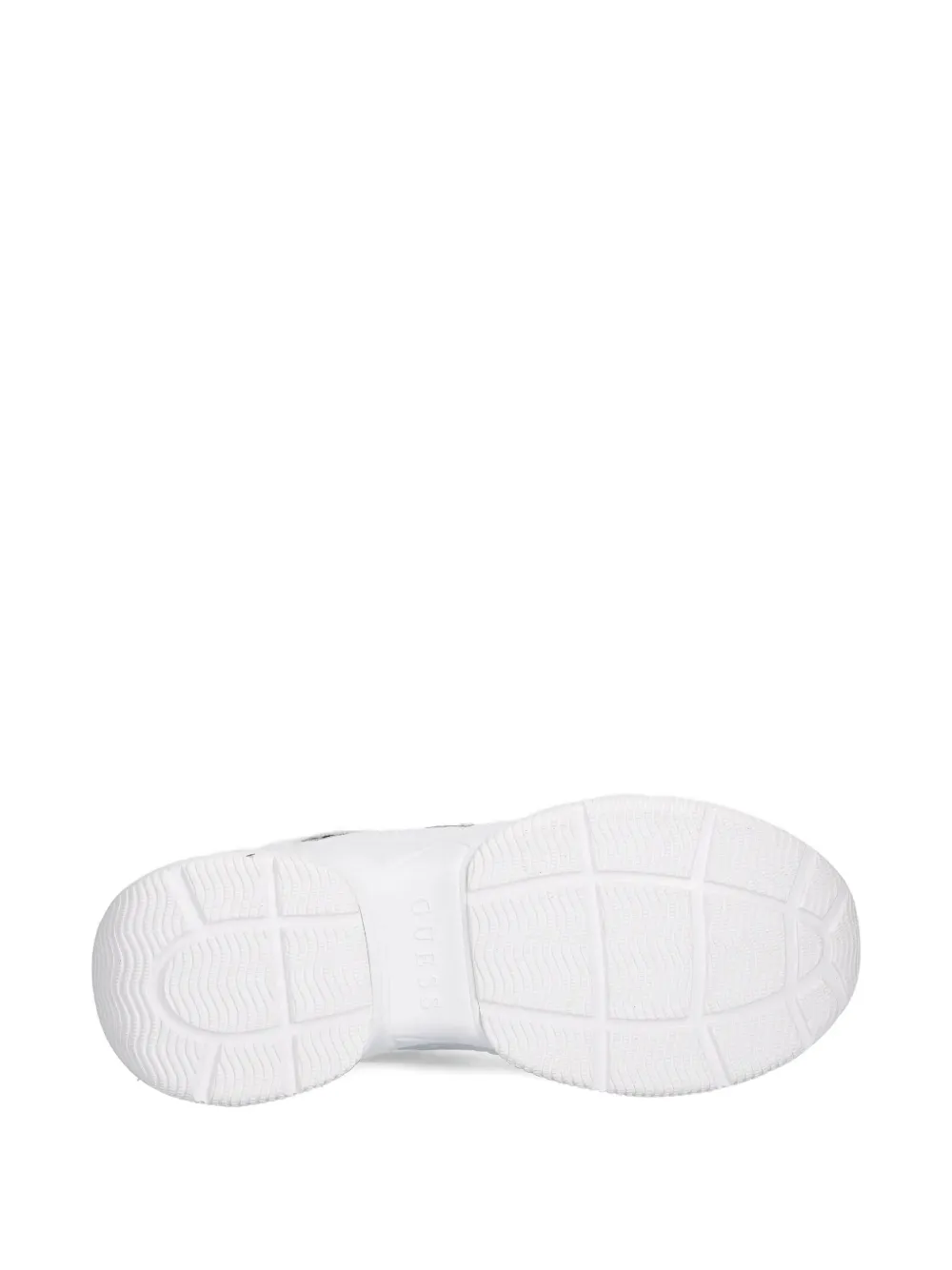 GUESS USA Happy logo-detail chunky sneakers White