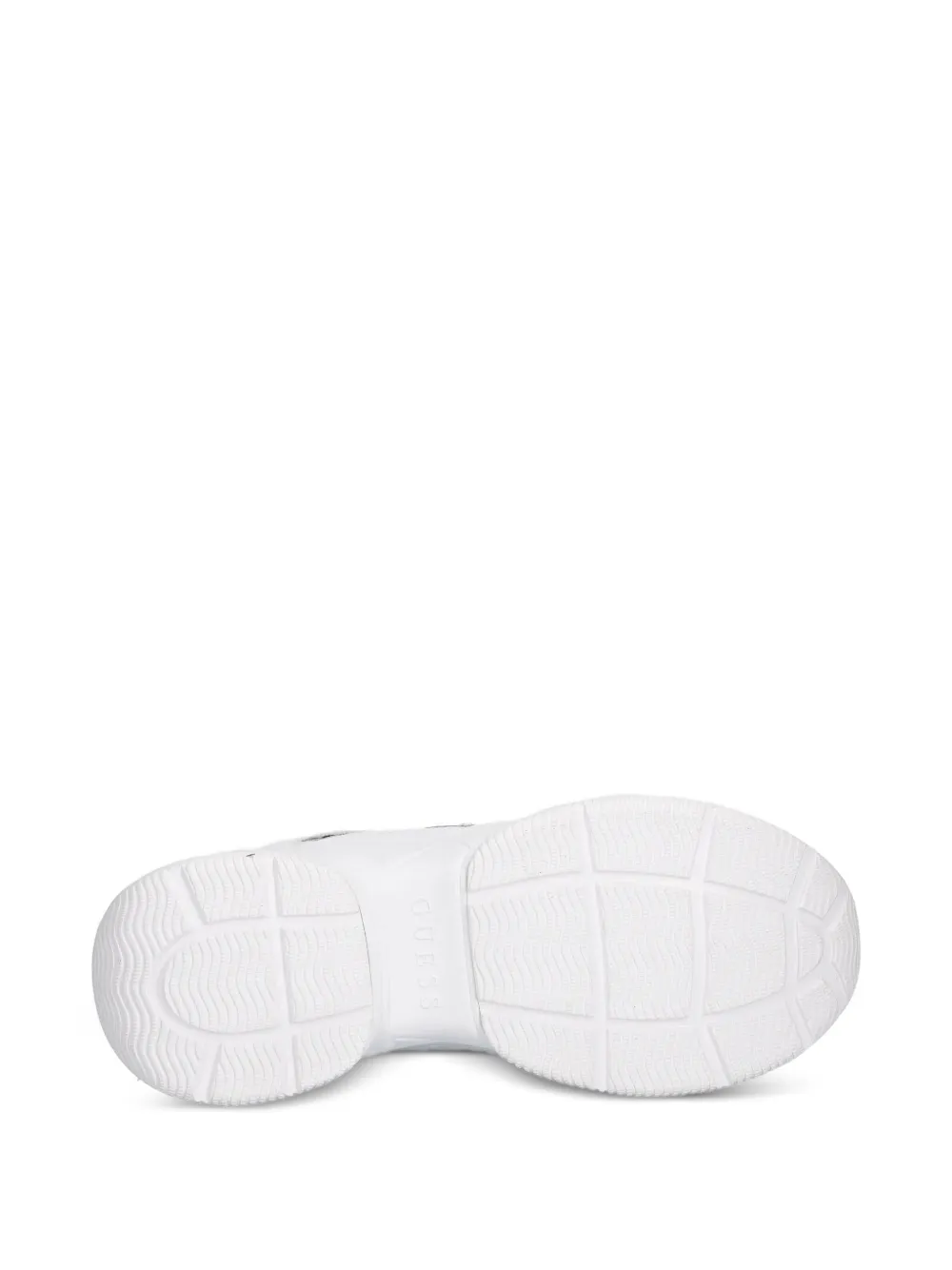 GUESS USA Happy logo-detail chunky sneakers White