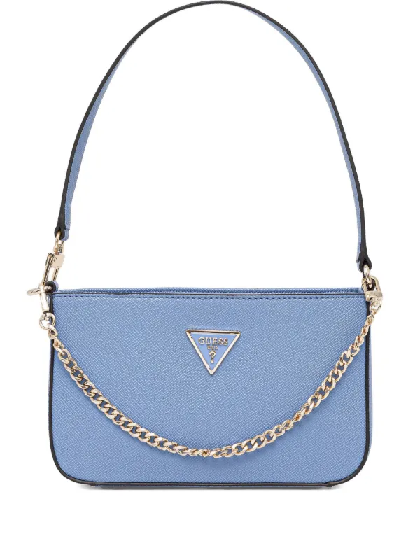 GUESS USA Mini Noelle Tote Bag Blue FARFETCH GE