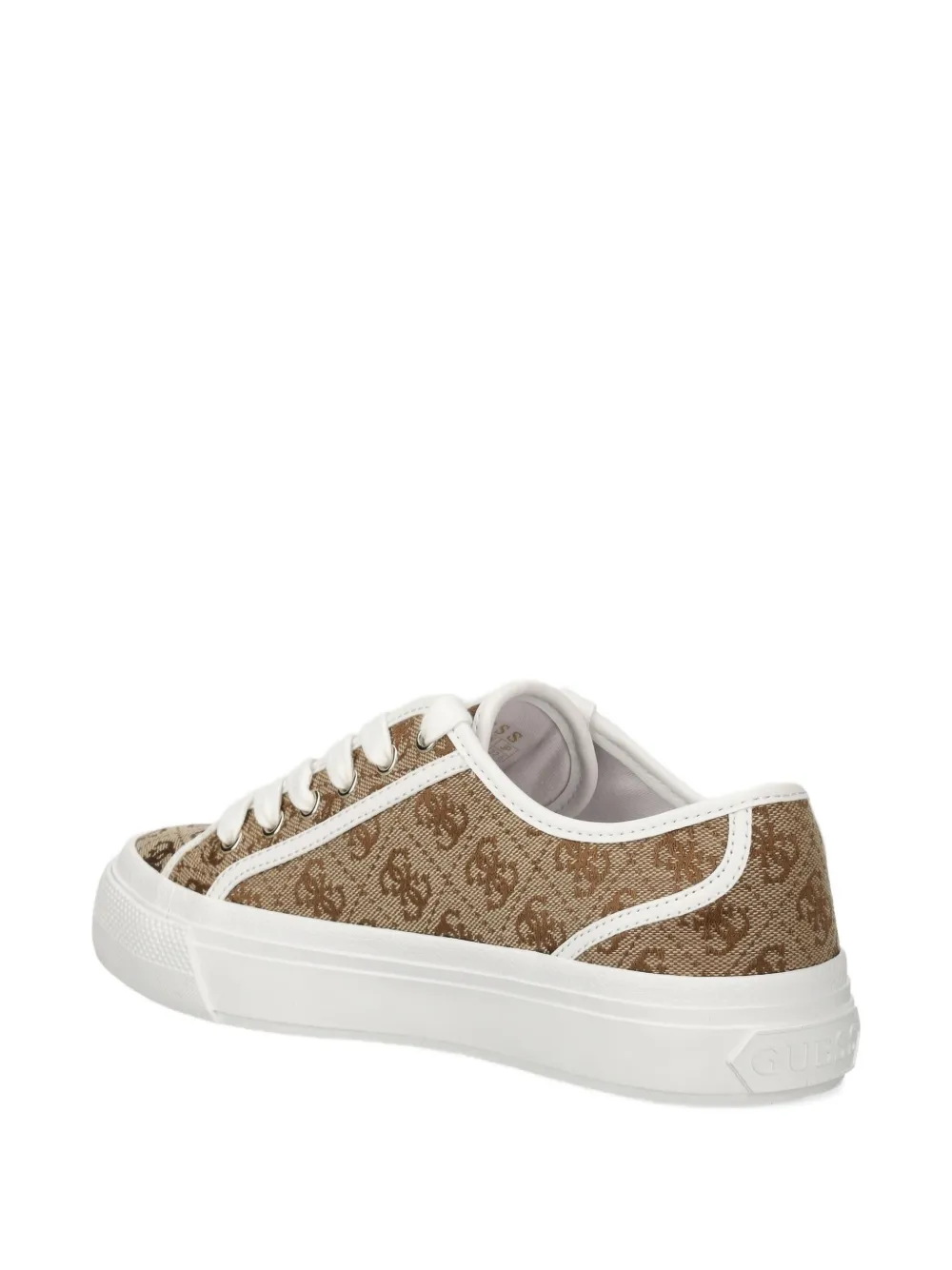 GUESS USA logo-print sneakers Neutrals