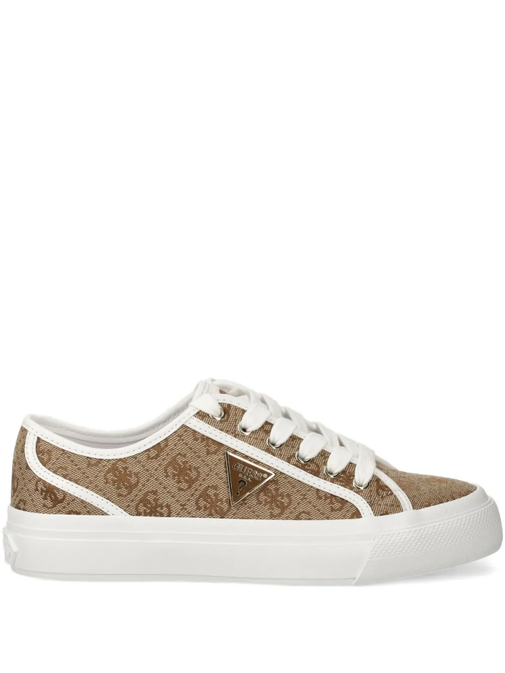 GUESS USA logo-print sneakers Neutrals