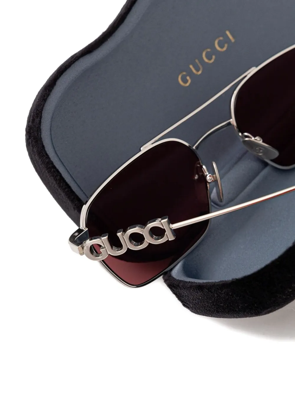 GUESS EYEWEAR tortoiseshell square sunglasses Bruin