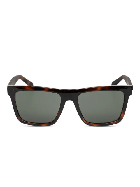 GUESS EYEWEAR lentes de sol con armazón cuadrada estilo carey