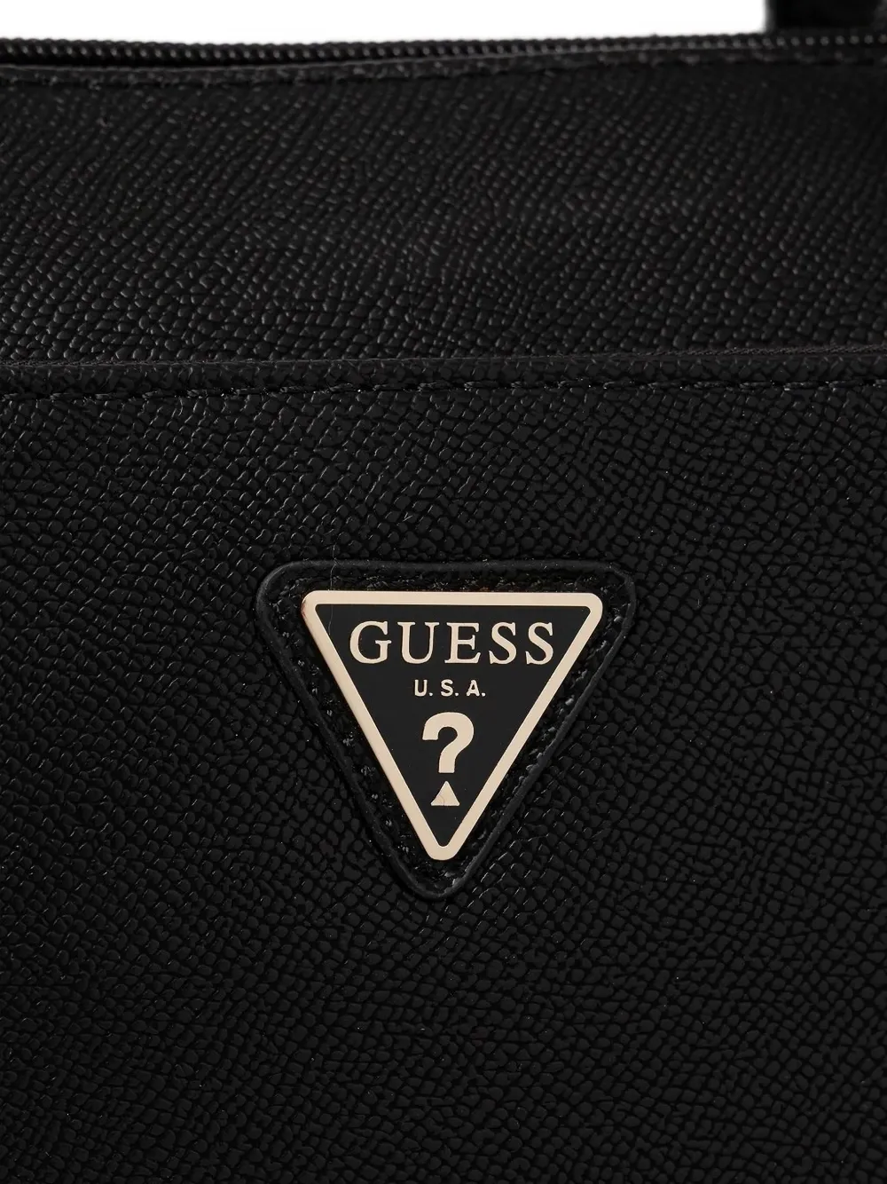 GUESS USA Laptoptas met logoplakkaat Zwart