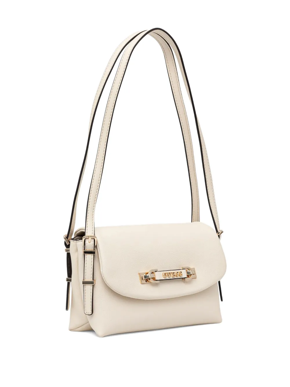 GUESS USA flap-front shoulder bag - Beige