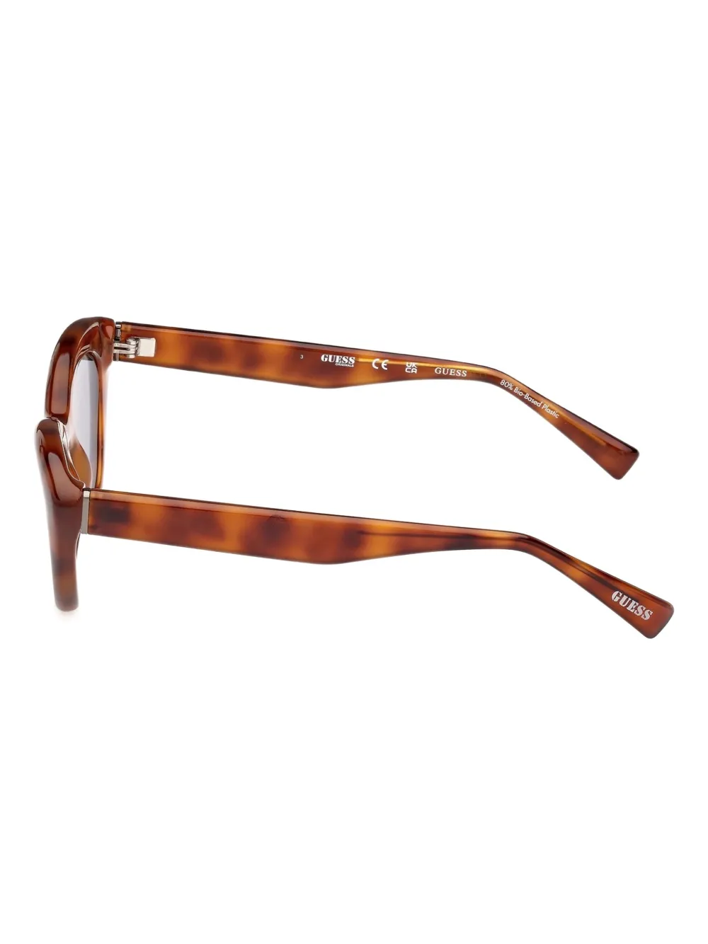GUESS EYEWEAR Zonnebril met spiegelglazen Bruin