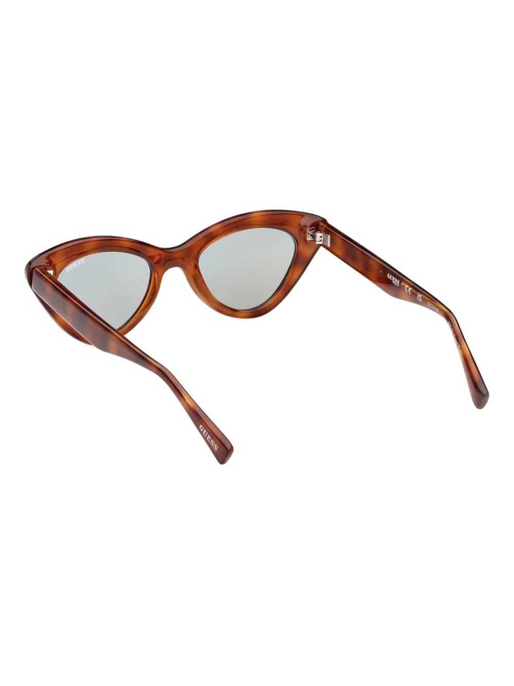 GUESS EYEWEAR Zonnebril met spiegelglazen Bruin