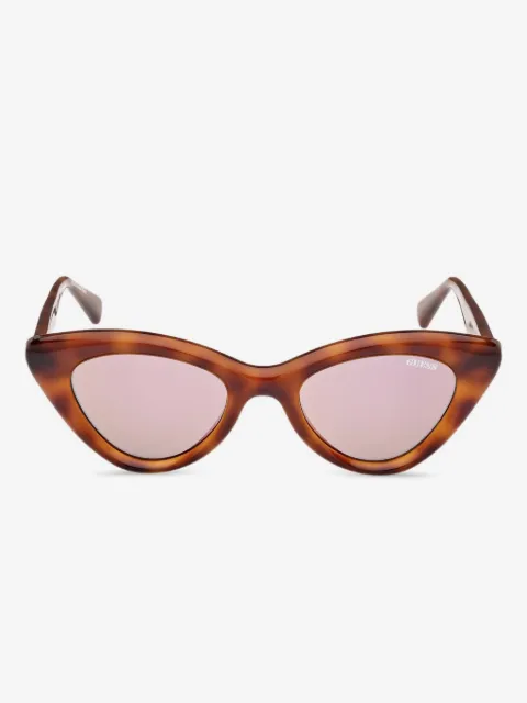 GUESS EYEWEAR cat-eye mirrored sunglasses