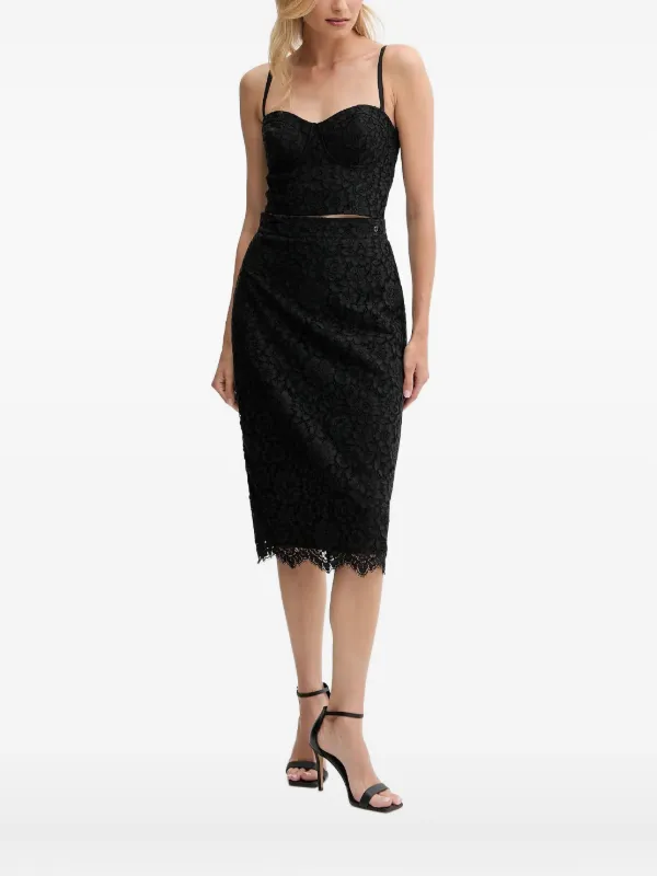 knee length dresses for ladies Embellished corset dress with cuts – FROLOV