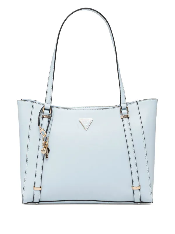 Light Blue Guess Handtasche Blau Weiss GUESS USA Handtasche Mit